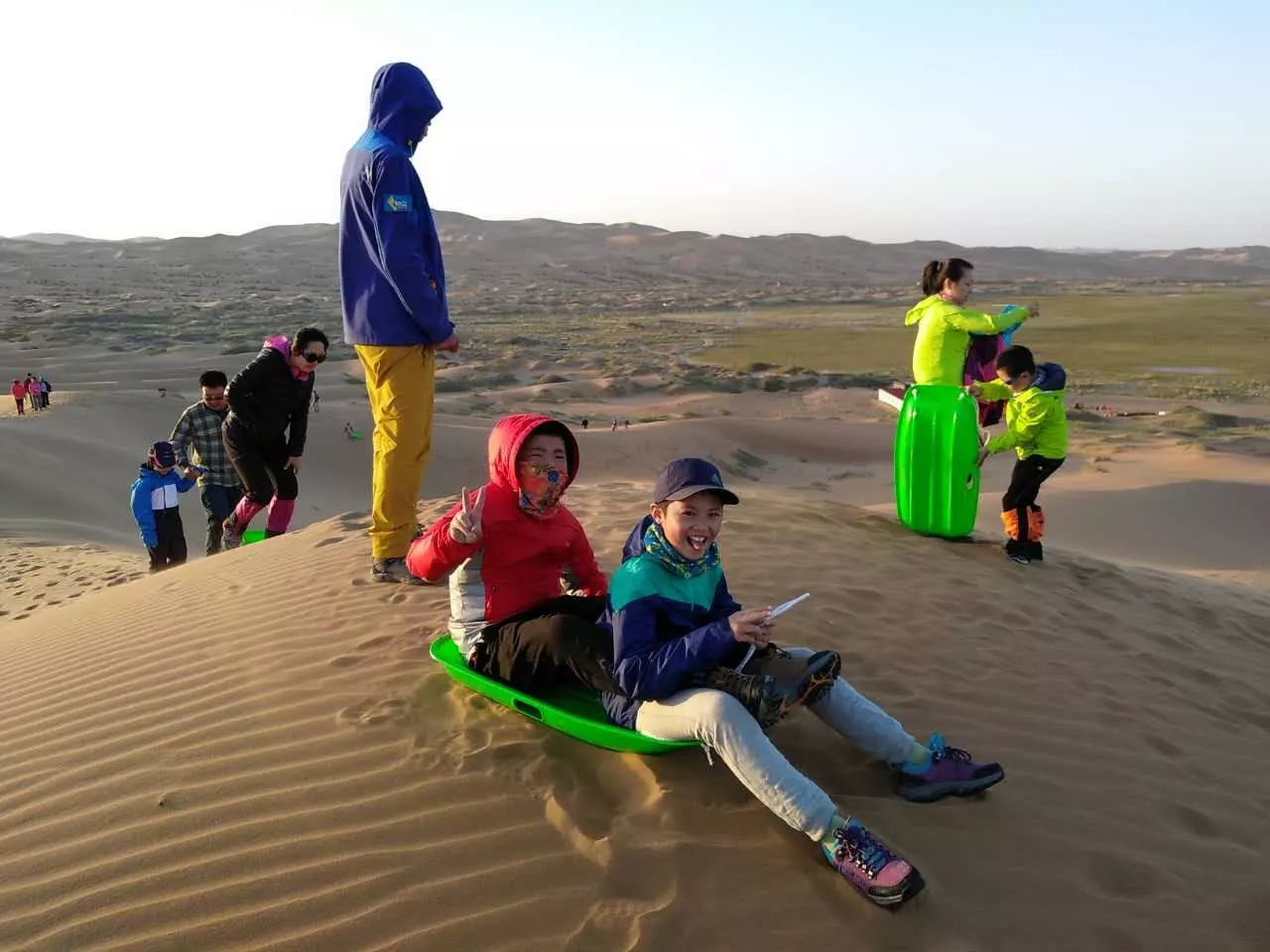 尊重与爱｜2018腾格里沙漠角色互换亲子冬令营