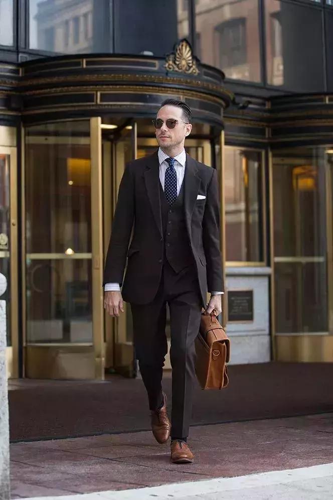 1950高级感显高显瘦长腿西裤,穿搭显长腿