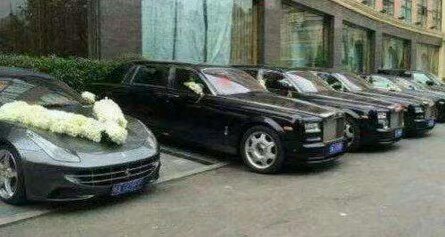 最破的劳斯莱斯婚车视频,浙江最强婚车队