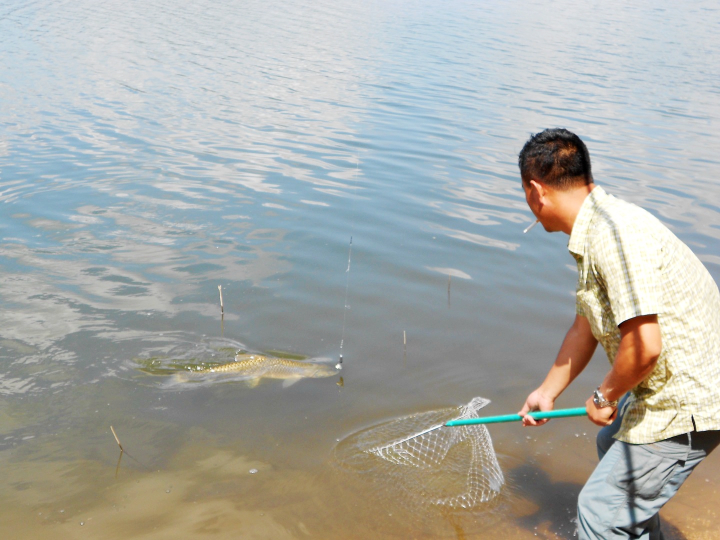 野钓意境图,意境泛舟钓鱼图