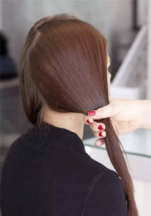 编发三股辫慢动作,编发最简单的三股