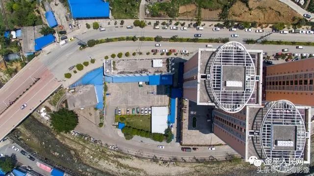 航拍云南红河金平长滩,金平瑶族自治县航拍