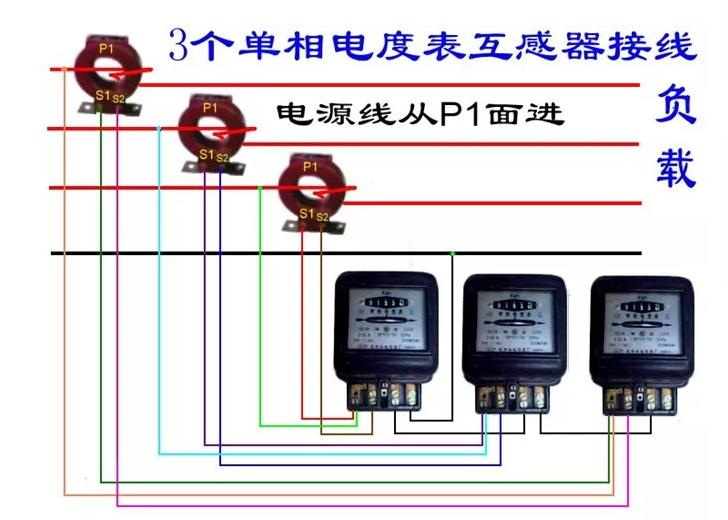 电能表接线图分享：看似复杂，其实很简单！