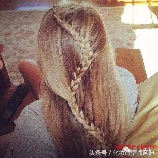 披头散发辫子怎么编发好看简单,编发披头散发视频