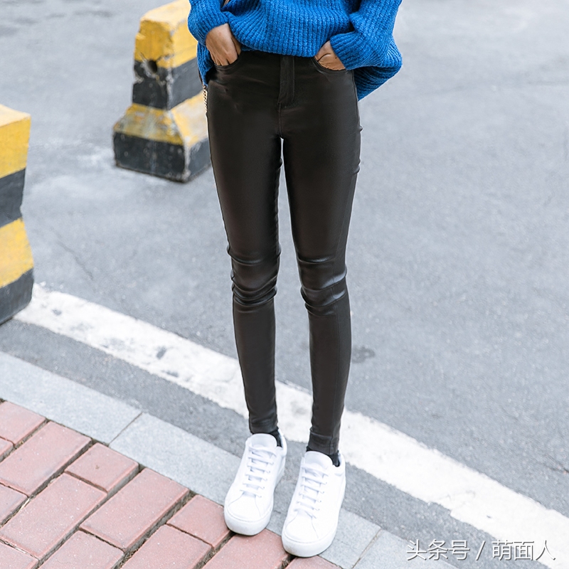 男士新款小脚裤加绒牛仔裤,保暖裤小脚裤