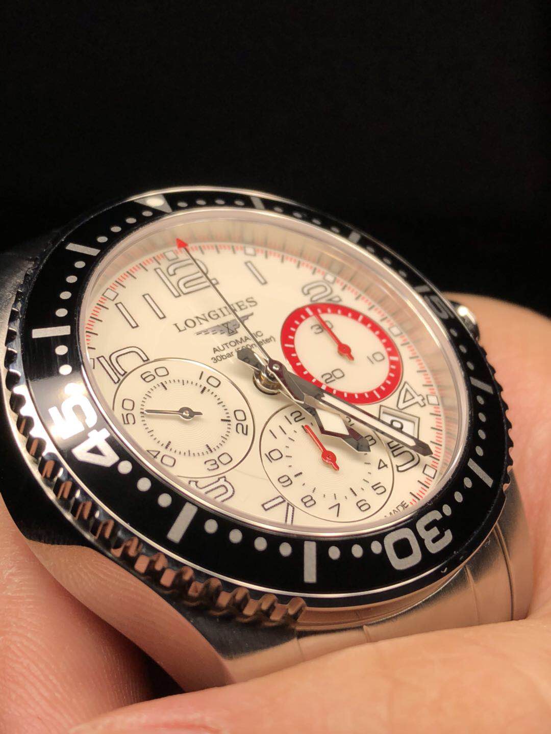 浪琴康卡斯顶级复刻与真表,辉哥戴的什么手表