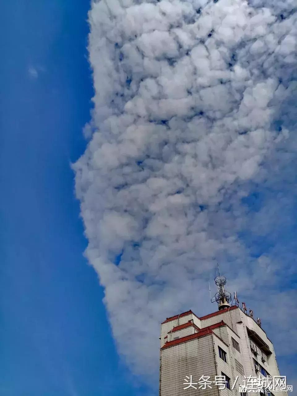 连城再现“云墙”如同“星际穿越”……