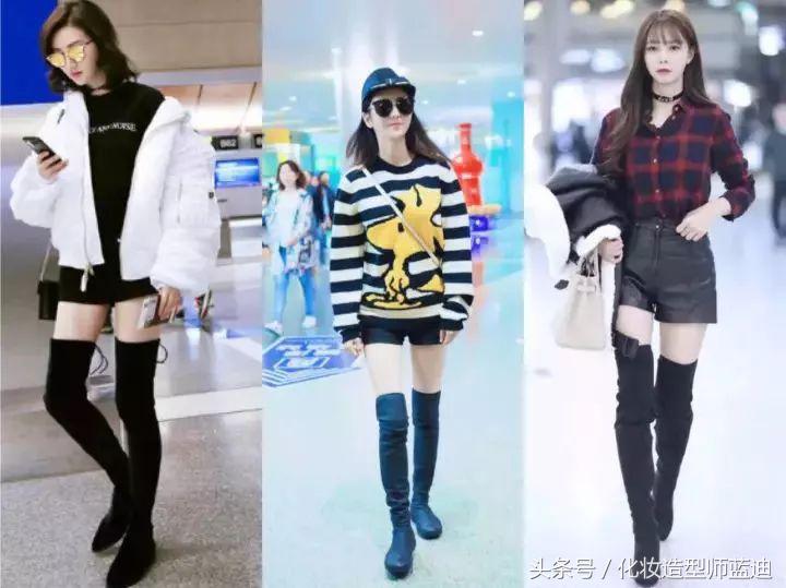 过膝长靴怎么穿搭才高级,过膝长靴怎么搭衣服