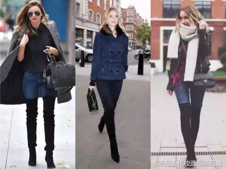 过膝长靴怎么穿搭才高级,过膝长靴怎么搭衣服