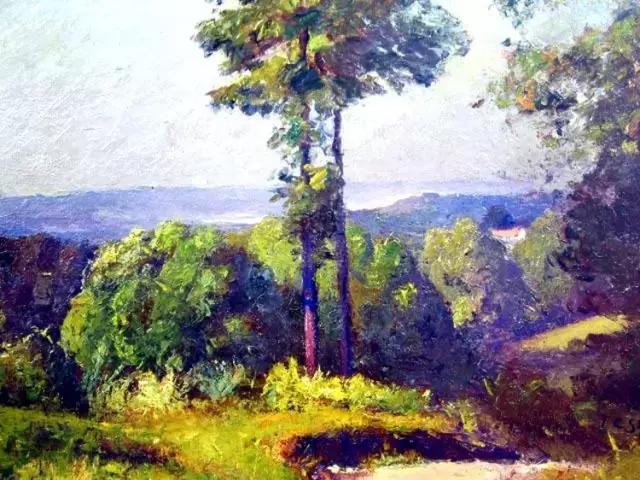 意象油画名家作品,当代中国油画名家写生风景