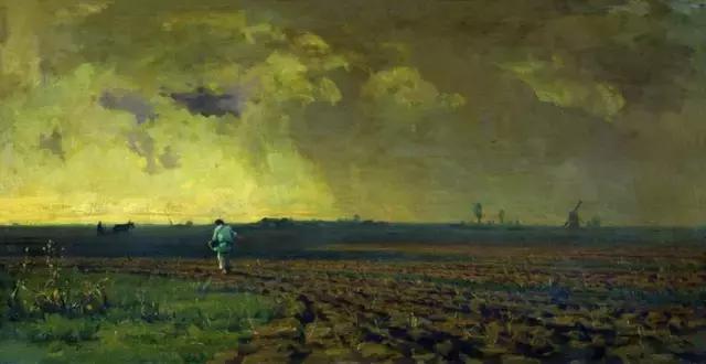 意象油画名家作品,当代中国油画名家写生风景