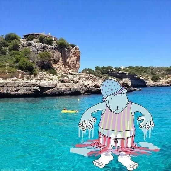 插图和摄影插画,插画风格摄影