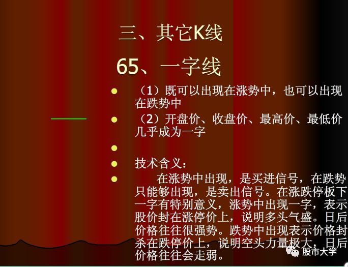 k线组合买入和卖出信号,特殊意义的k线组合