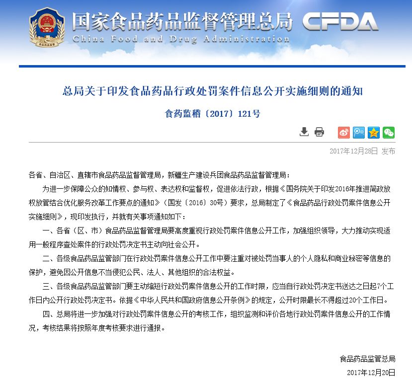 一大波新规袭来!今日起,这些食药法规、标准正式实施!