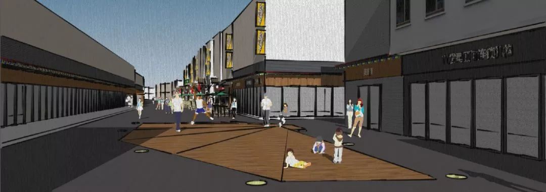 广州三元里远景路韩国商业街,远景路韩国商业街