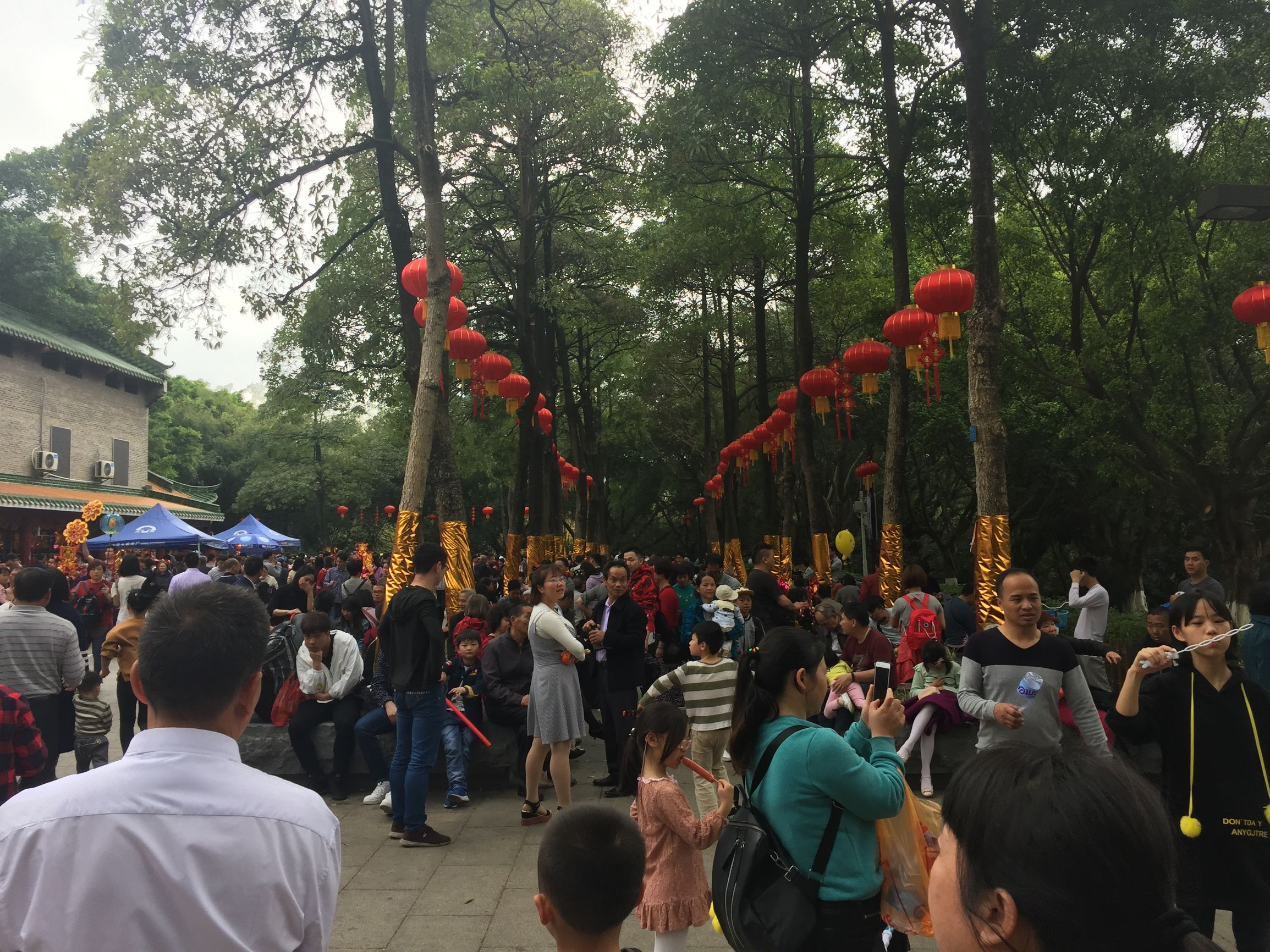 东莞旗峰公园灵异事件,东莞旗峰公园寺庙