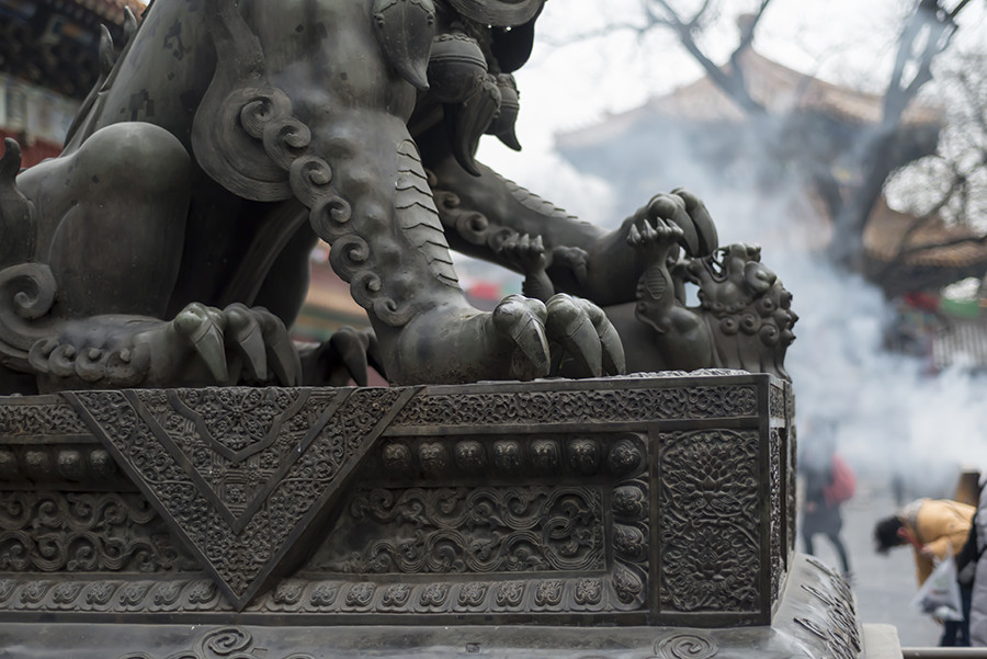 雍和宫朝圣之旅地图,雍和宫拜访年轻人