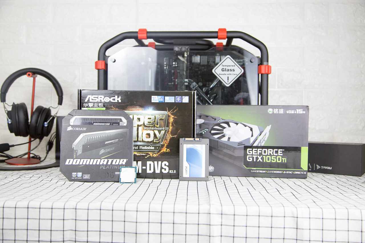 铭瑄gtx1050ti终结者评测,i38100加1060吃鸡评测