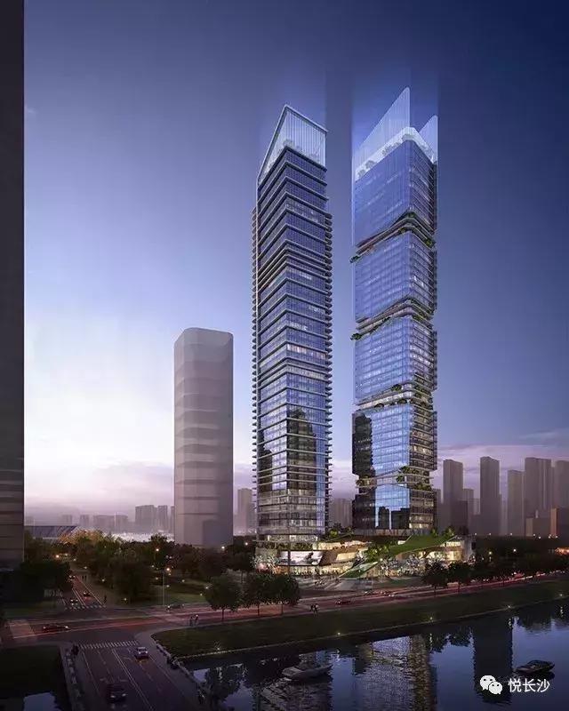 梅溪湖一期最佳地段,梅溪湖正荣府效果图