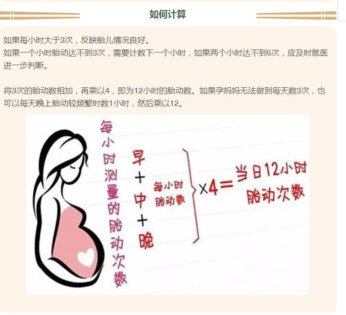 数胎动是怎样的算是有效胎动,数胎动轻微的胎动也算一次吗