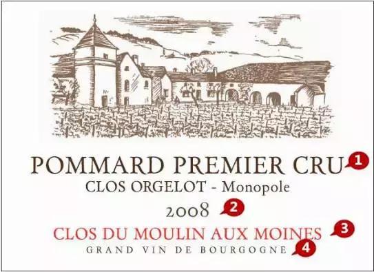 法国红酒酒标的基础知识,法国葡萄酒酒标的七个内容