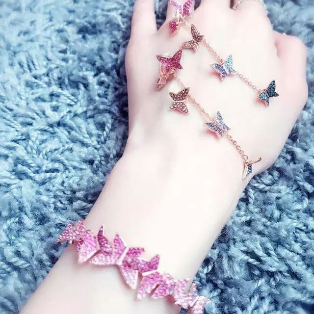 江疏影亲示：换成GUCCI设计师的施华洛世奇，美出天际！