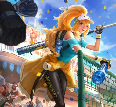 王者荣耀:棒球系列新皮肤正在路上,天美这回全藏在一张图里!