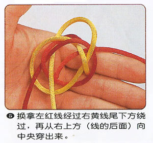 五号玉线编项链绳结,玉石项链滑动绳结教程