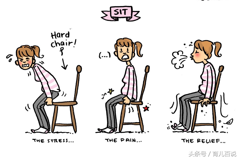 几张漫画告诉你怀孕有多难受,有趣漫画孕妇图片大全