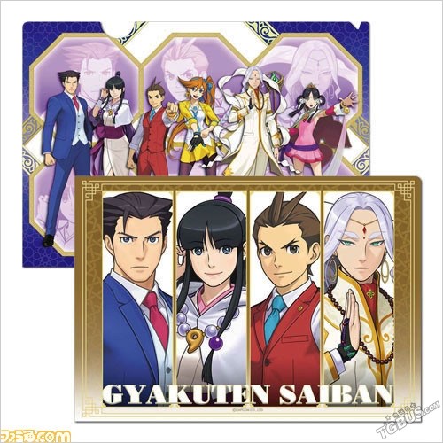 《逆转裁判6》推出figma可动手办及众多周边产品