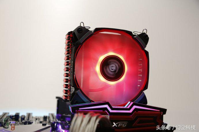 冰魄argb风扇,冰魄双光圈风扇