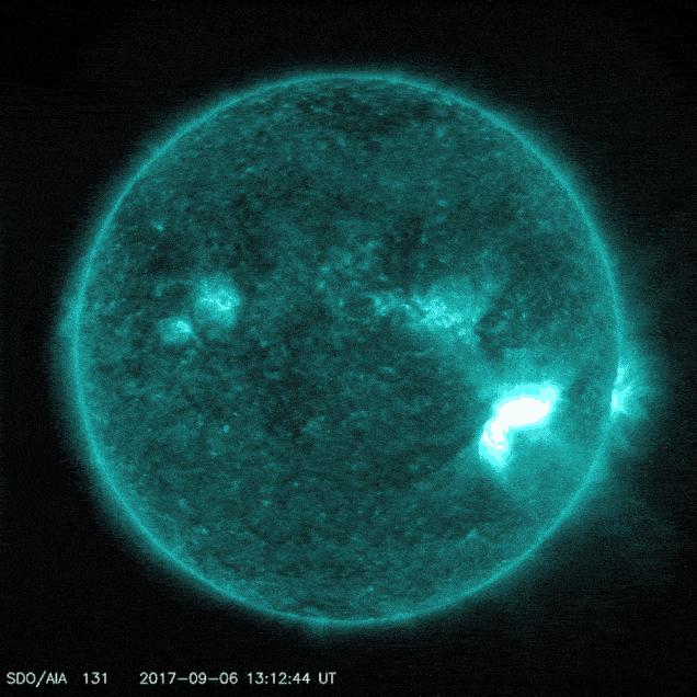 太阳氦闪真实爆发视频,科学家预言太阳爆炸
