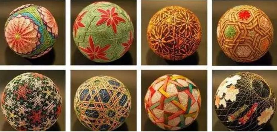 美轮美奂手鞠球制作经典教程,手鞠球制作装饰