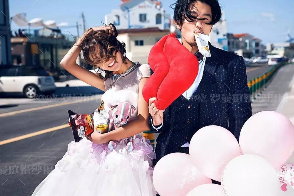 罗曼庭|“欢乐颂”女主角拍婚纱照，会是什么样子？