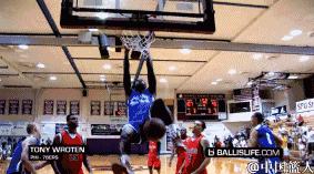 背后运球教学新手小学生,实战背后运球过人教学