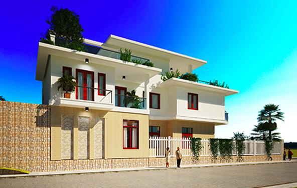 两侧都是邻居如何采光,左右邻居采光怎么设计