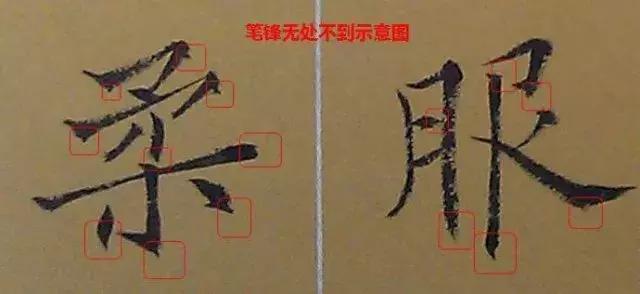 如何让笔锋凌厉硬朗,如何令笔锋立起来