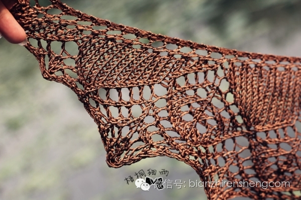 梧桐细雨钩针叶子披肩教程,梧桐细雨披肩编织大全视频