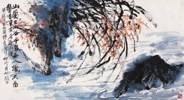 国画写意兰花入门教程视频,写意兰花菊花大师作品欣赏