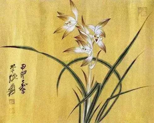 国画写意兰花入门教程视频,写意兰花菊花大师作品欣赏