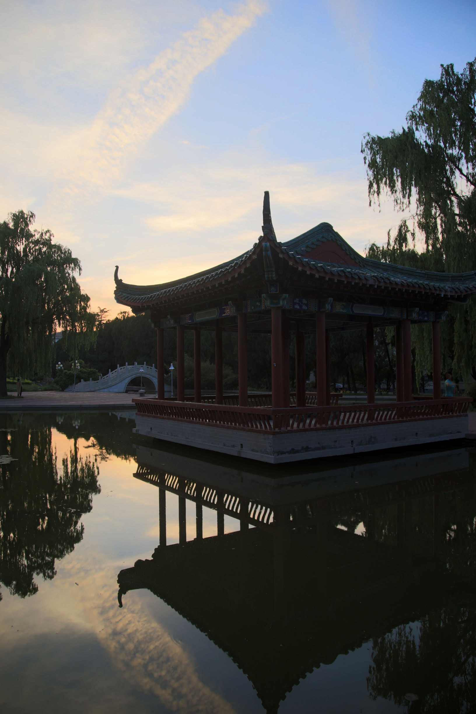 南郊宾馆的风景,南郊宾馆夜景