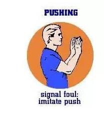 裁判手势判罚教学,NBA裁判判罚手势