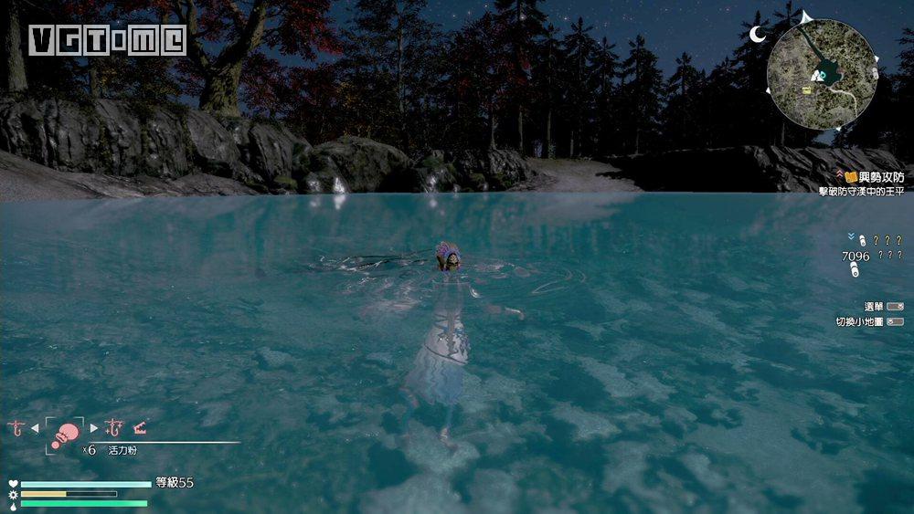 九寨沟五彩池潜游,游戏玩水