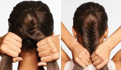 猫耳朵发型编织方法,现在最流行的发型编织方法