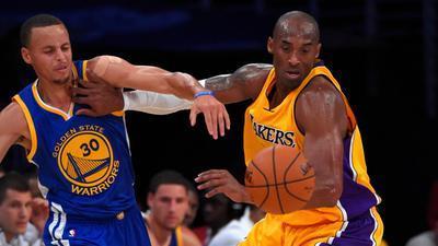 实况直播大脑洞！假如换成同年龄科比，骑士打勇士会是怎样！