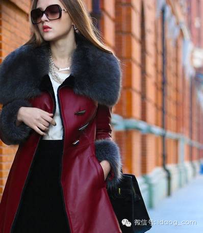 皮草复古高级名媛风 (秋冬穿出时髦贵气感皮草)