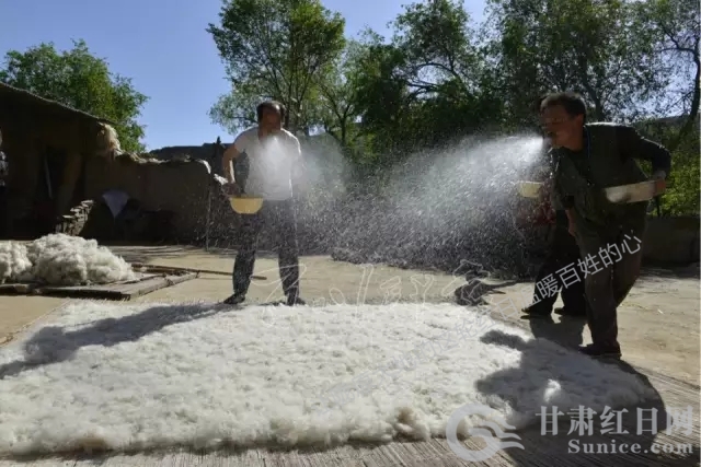 非遗擀毡工艺,擀毡技艺