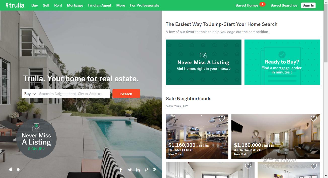 美国三大租房网站排名,美国租房最好的公寓