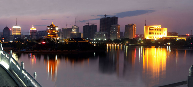 聊城水城之眼风景图片,美丽的江北水城聊城图片
