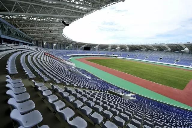 威海文登鸟巢体育馆,文登露天体育馆